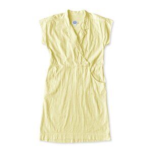 Vintage Butter Yellow Maxi Sun Dress Summer Cottagecore Coastal Grandma Romantic